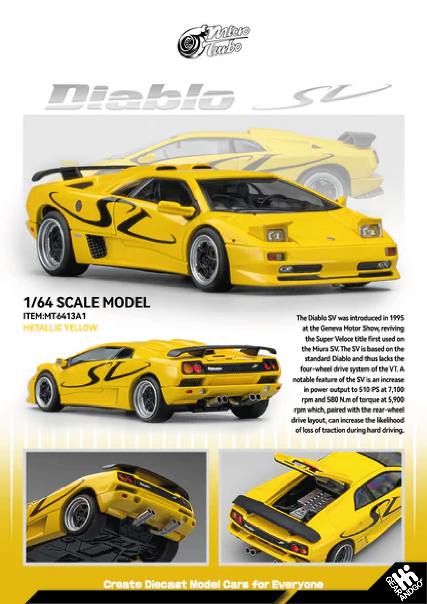 MICRO TURBO - CUSTOM LAMBORGHINI DIABLO SV