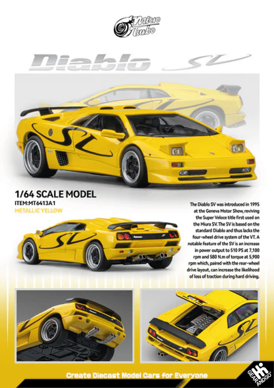 MICRO TURBO - CUSTOM LAMBORGHINI DIABLO SV