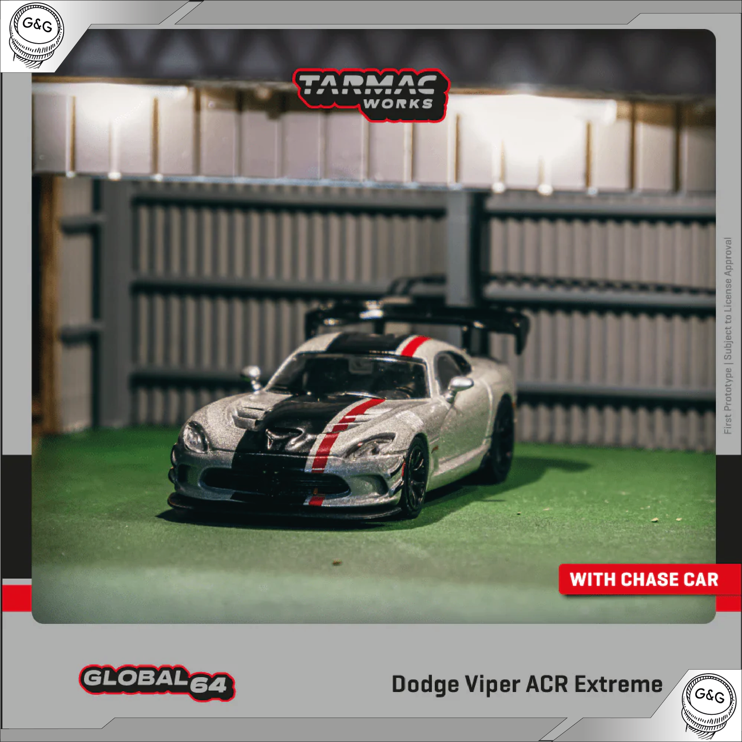 TARMAC DODGE VIPER ACR EXTREME - NA KARTĚ