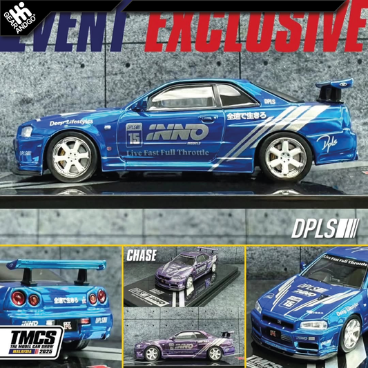 INNO64 - NISSAN SKYLINE GTR-34 *TMCS EXCLUSIVE*