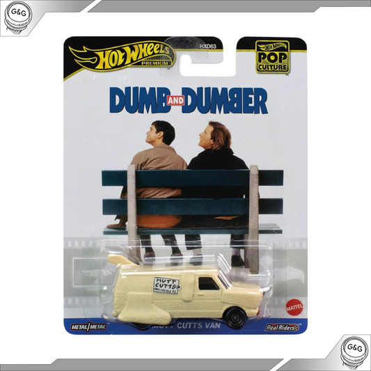 HOT WHEELS MUTT CUTTS VAN - DUMB AND DUMBER