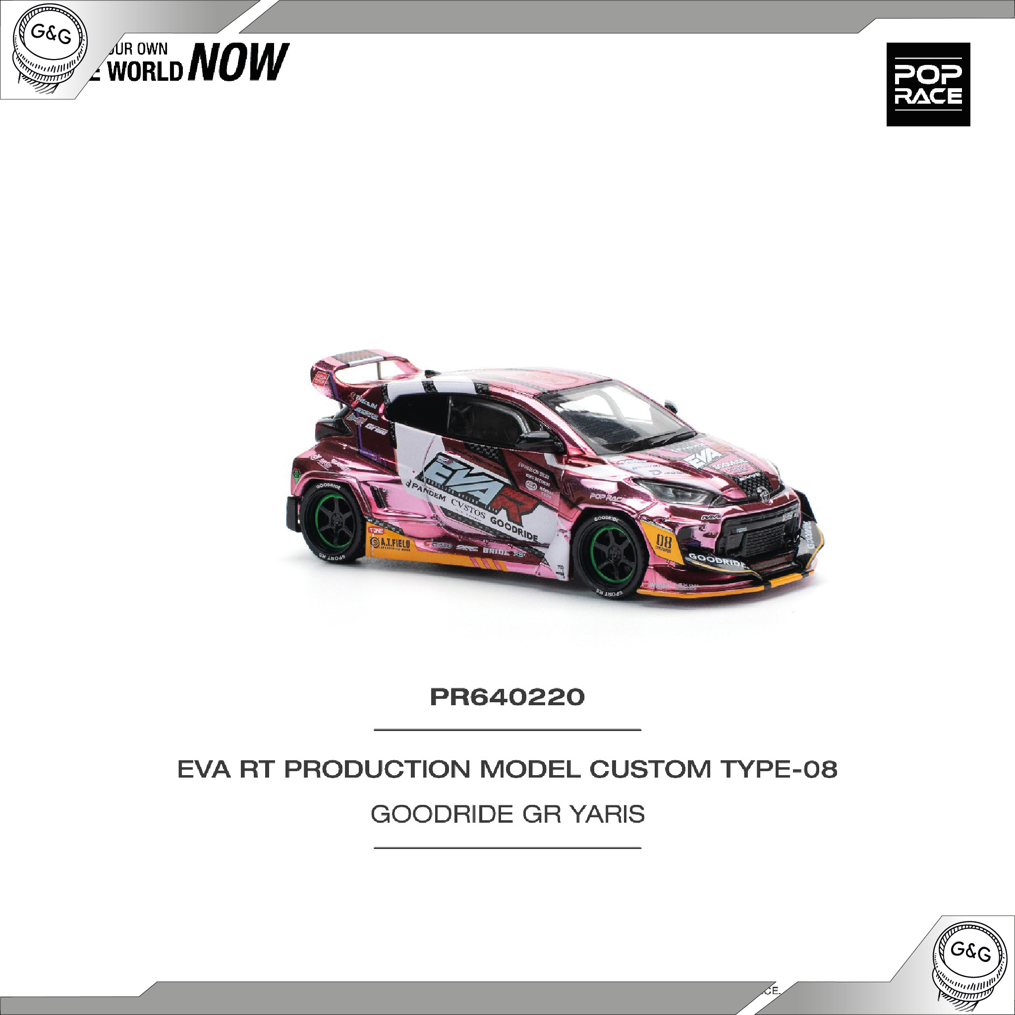 POP RACE - EVA RT PRODUCTION MODEL CUSTOM TYPE-08 GOODRIDE GR YARIS ...