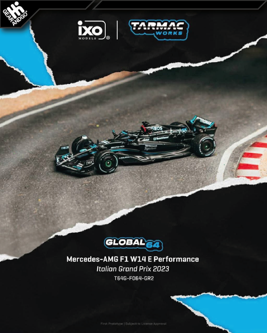 TARMAC - 2023 MERCEDES-BENZ AMG F1 W14 E PERFORMANCE, GEORGE RUSSEL ITALIAN GRAND PRIX