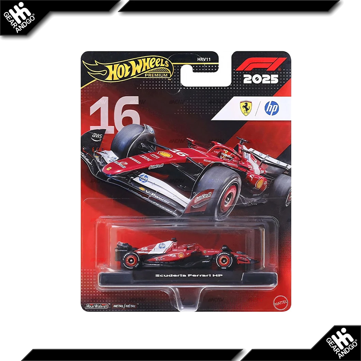 Hot Wheels Formula 1 2025 Ferrari SF-25 #16 Charles Leclerc