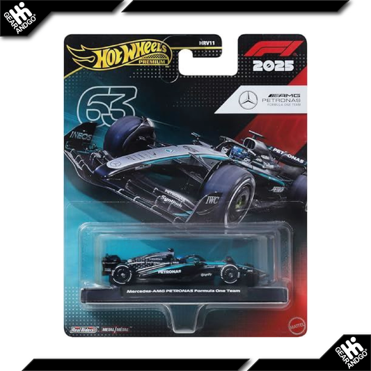 HOT WHEELS FORMULA 1 - 2025 F1 MERCEDES-AMG PETRONAS FORMULA 1 TEAM #63 GEORGE RUSSELL