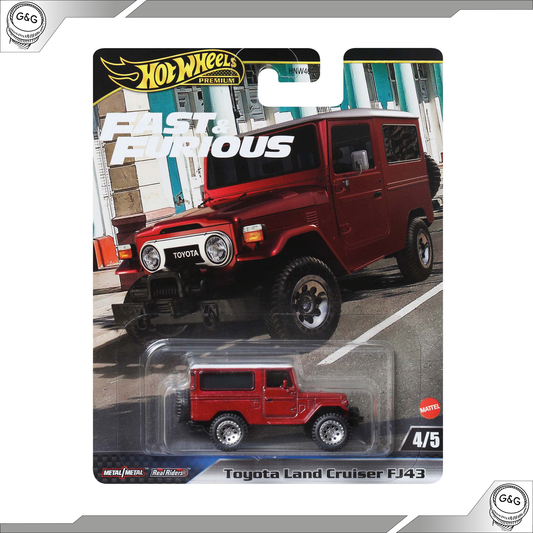 HOT WHEELS FAST AND FURIOUS - TOYOTA LAND CRUISER FJ43