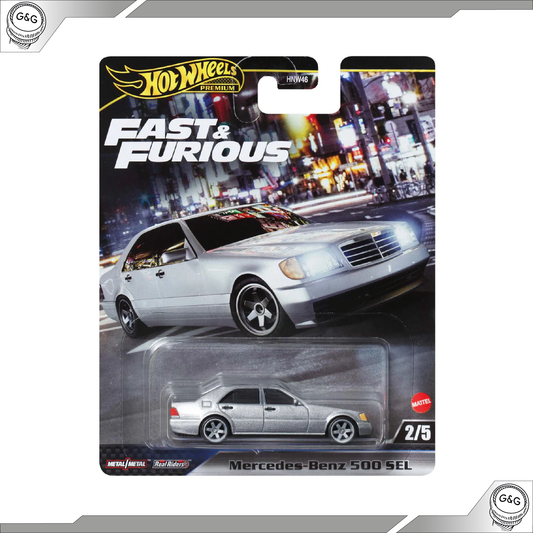 HOT WHEELS FAST & FURIOUS - MERCEDES-BENZ 500 SEL