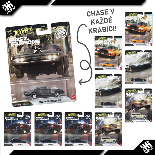 HOT WHEELS FAST & FURIOUS - MIX 3 - 2026