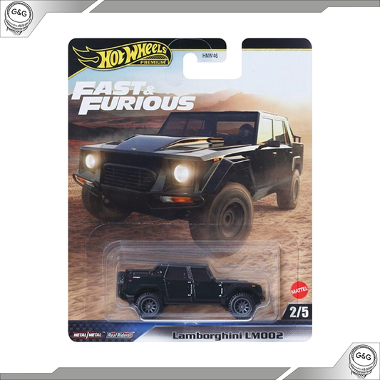 HOT WHEELS FAST AND FURIOUS - LAMBORGHINI LM002