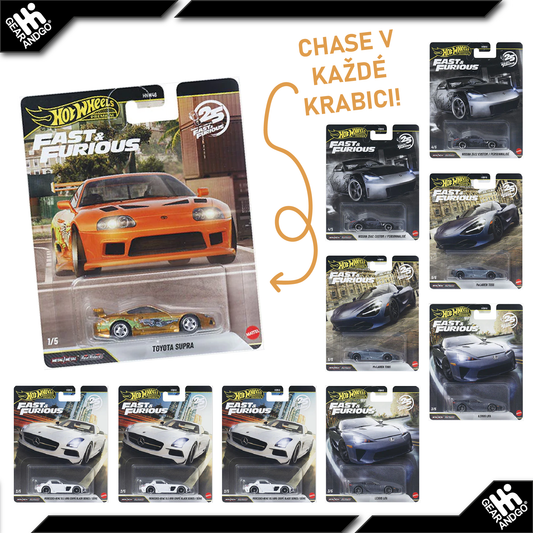 HOT WHEELS FAST & FURIOUS - MIX 4 - 2026
