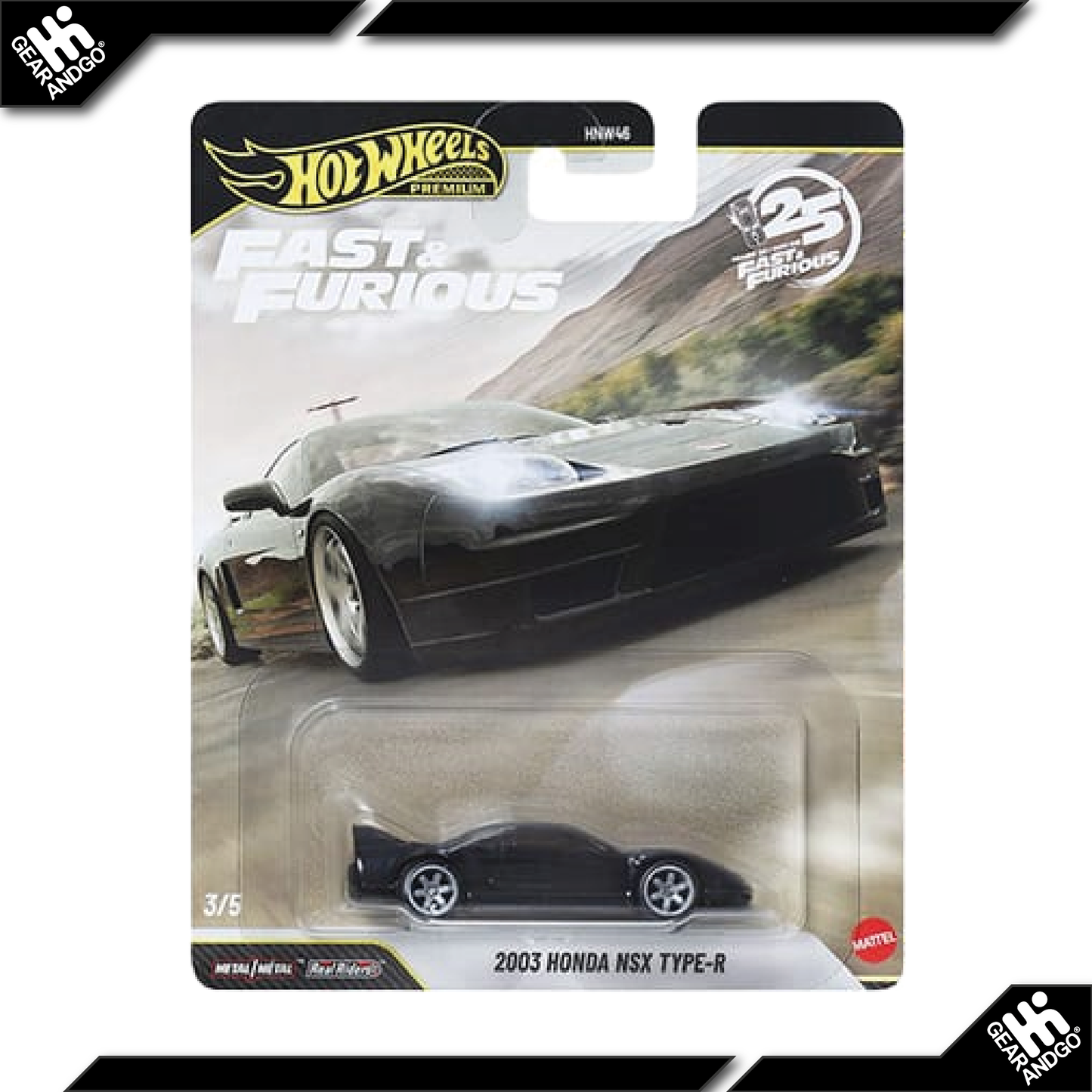 HOT WHEELS FAST & FURIOUS - MIX 3 - 2026 - 2003 HONDA NSX TYPE-R