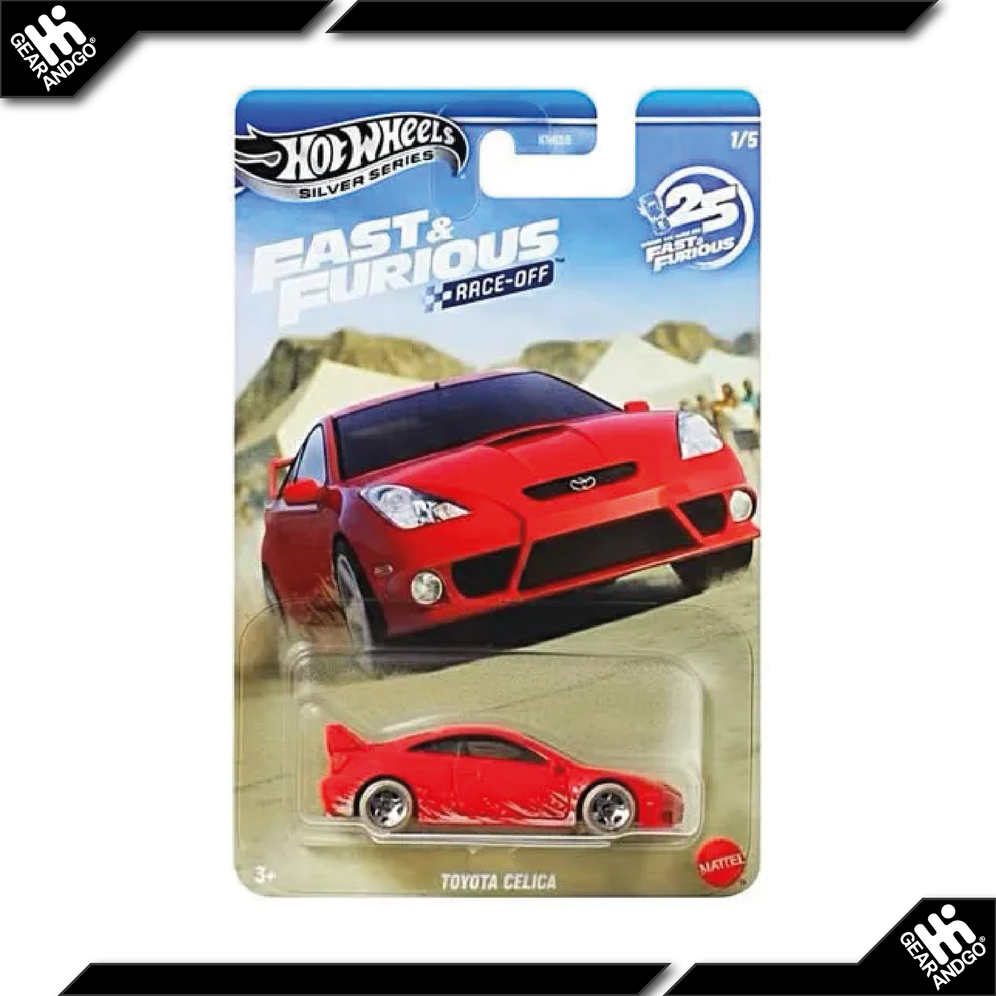 HOT WHEELS FAST AND FURIOUS - RACE OFF - TOYOTA CELICA