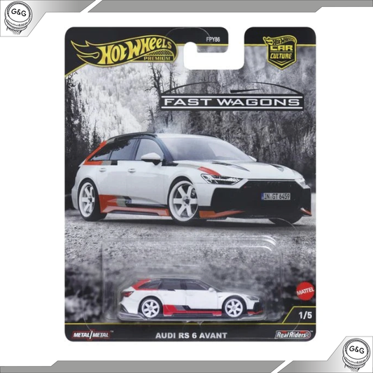 HOT WHEELS FAST WAGON - AUDI RS 6 AVANT