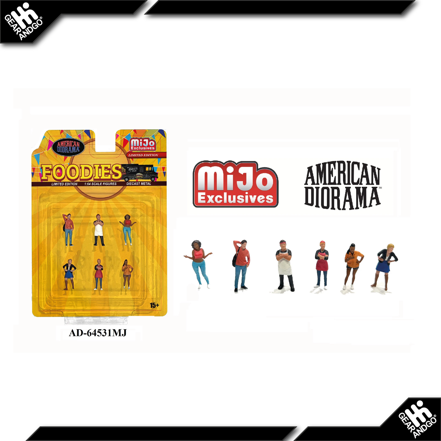 AMERICAN DIORAMA FOODIES