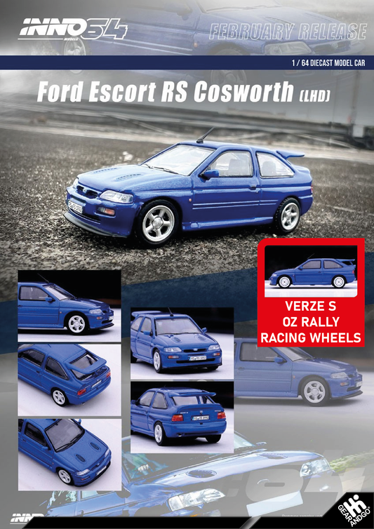 INNO64 - FORD ESCORT RS COSWORTH - OZ RACING WHEELS