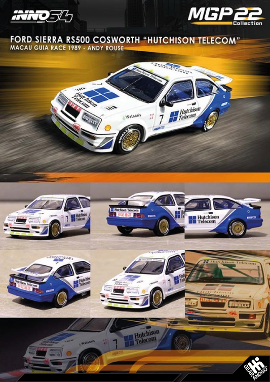 INNO64 - INNO64 FORD SIERRA RS500 COSWORTH #7 `HUTCHISON TELECOM` IN64-RS500-MGP22HT