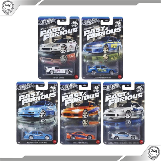 HOT WHEELS FAST AND FURIOUS - GRAPHICS REMIX