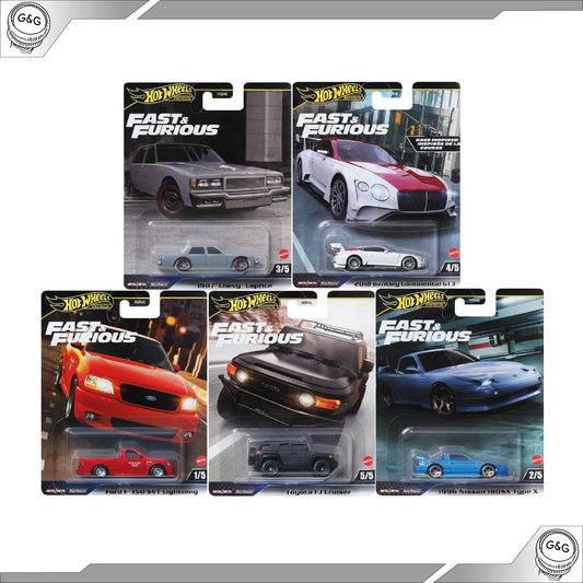 HOT WHEELS FAST & FURIOUS - MIX 4 - 2024