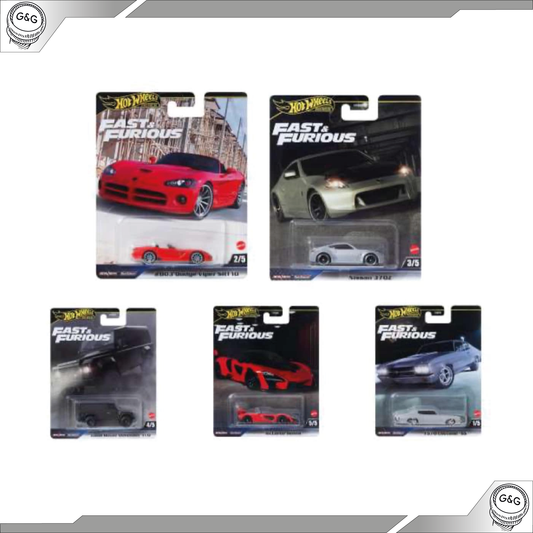 HOT WHEELS FAST & FURIOUS - MIX 5 - 2024