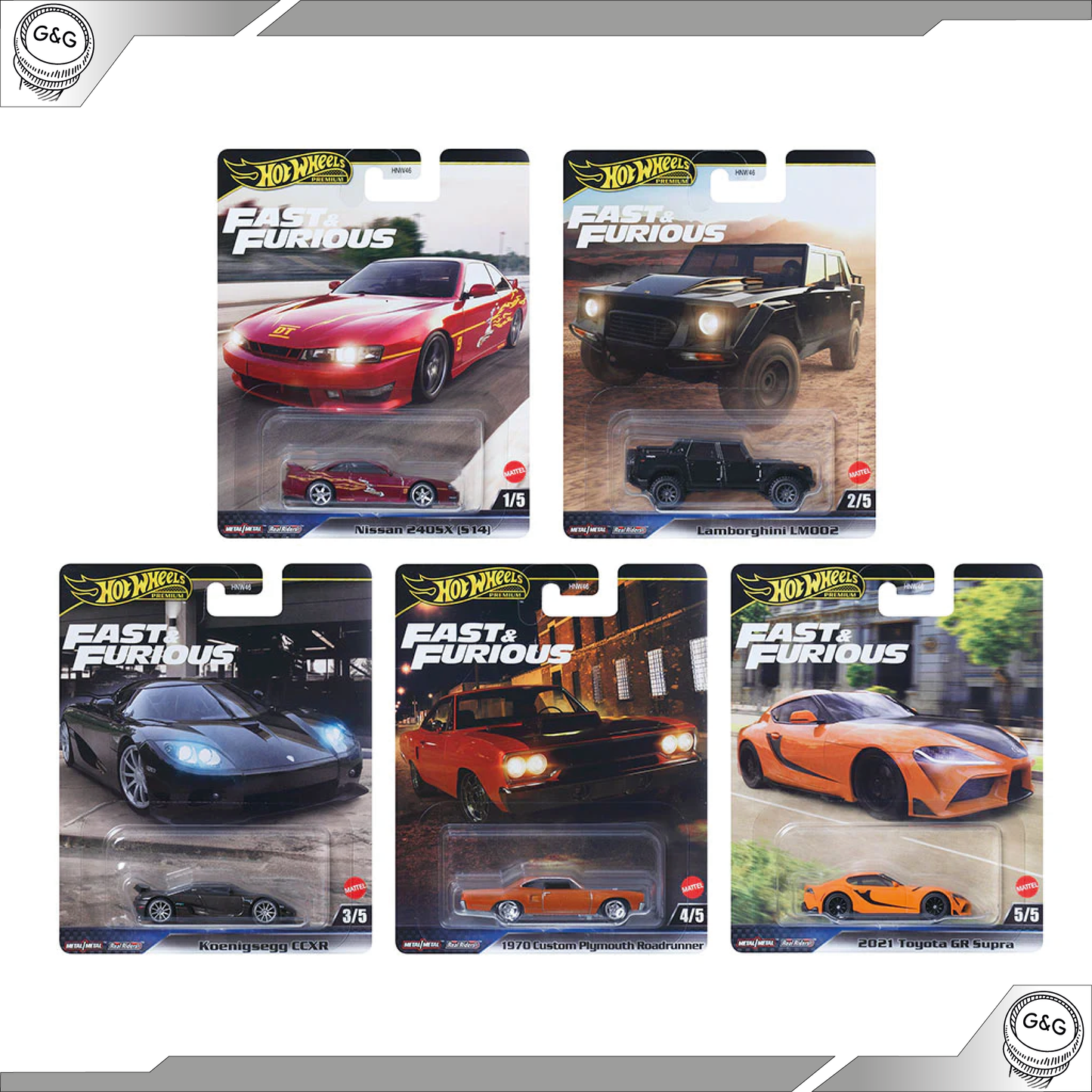 HOT WHEELS FAST & FURIOUS - MIX 3 - 2025