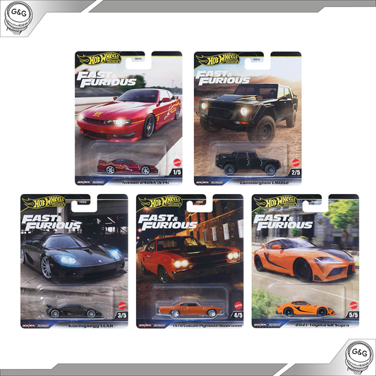 HOT WHEELS FAST & FURIOUS - MIX 3 - 2025