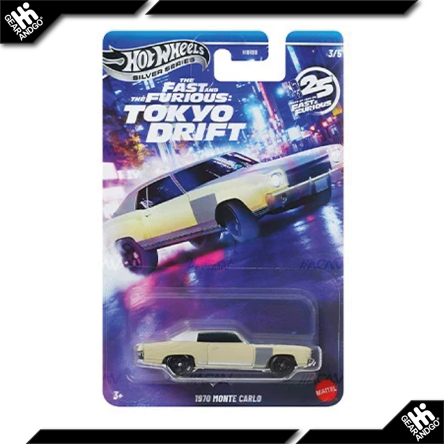 HOT WHEELS FAST AND FURIOUS - TOKYO DRIFT - 1970 MONTE CARLO