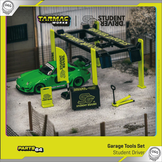 TARMAC GARAGE TOOLS SET *STUDENT DRIVER*