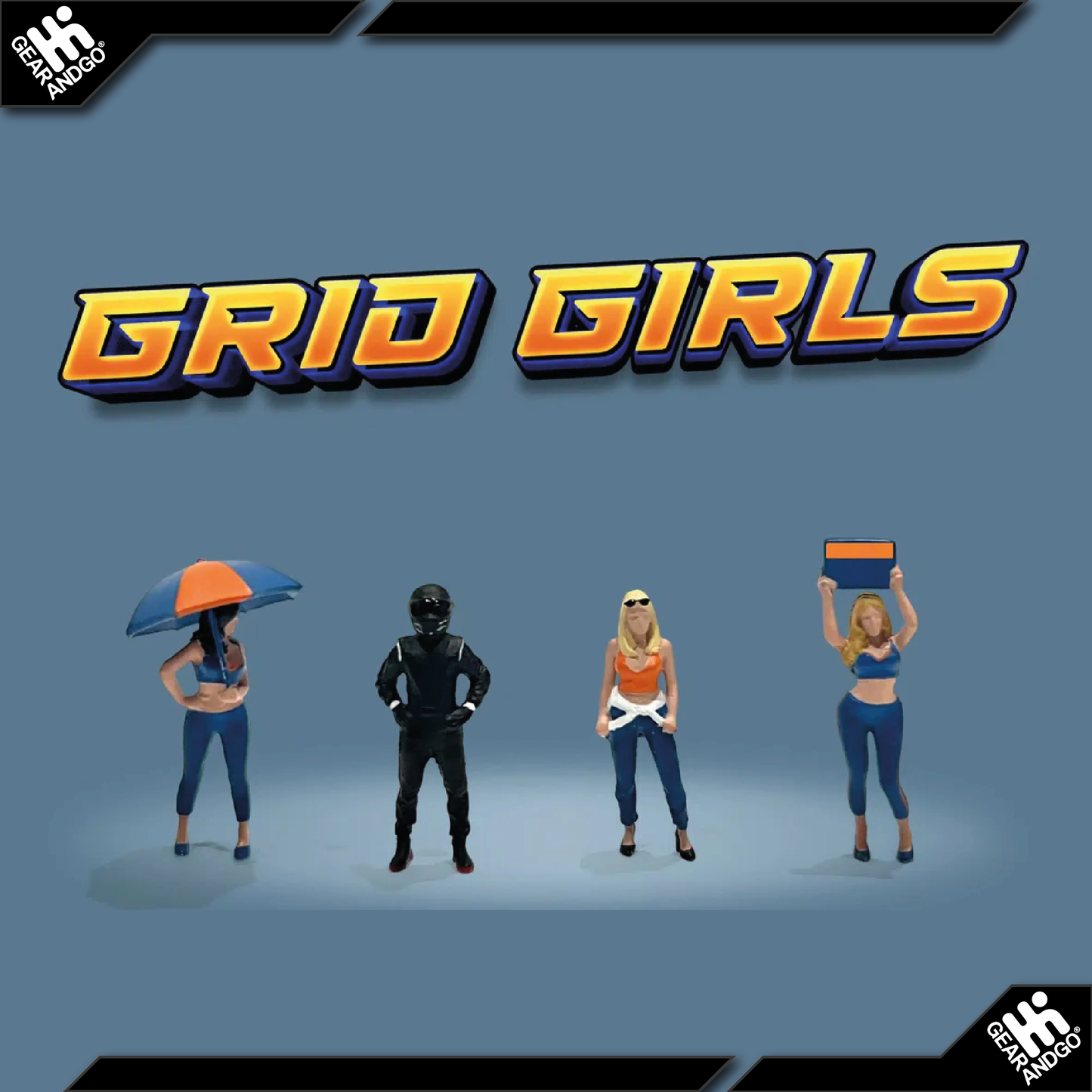 AMERICAN DIORAMA GRID GIRLS