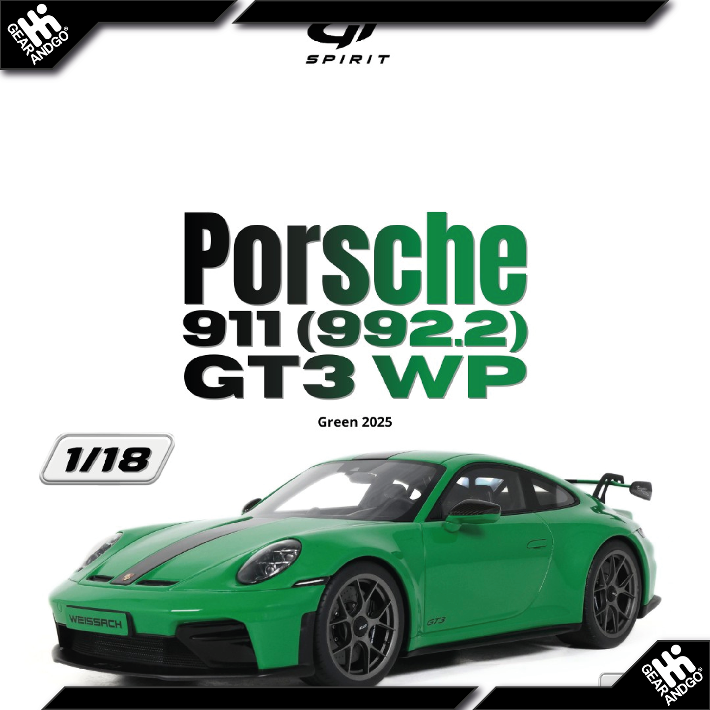 GT SPIRIT 576 - 2025 PORSCHE 911 (992.2) GT3 WP