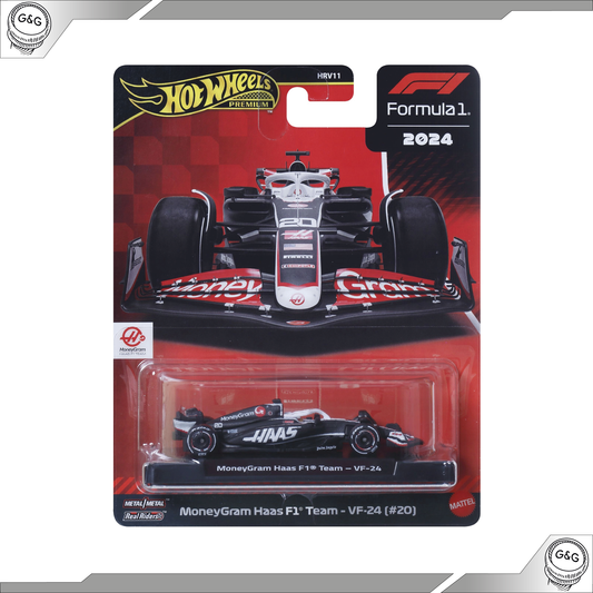 HOT WHEELS FORMULA 1 - MONEYGRAM HAAS F1 TEAM-VF-24 (#20)