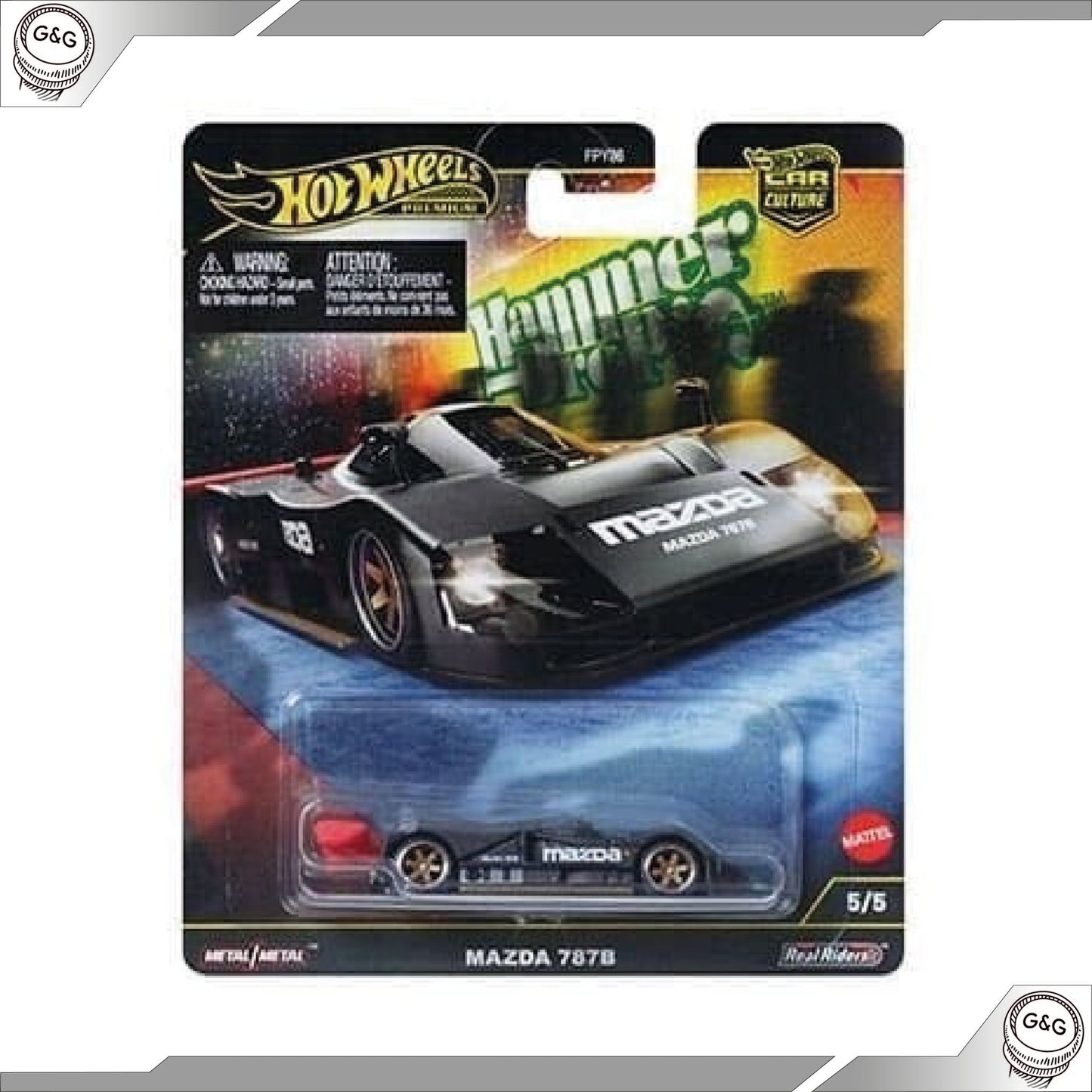 HOT WHEELS HAMMER DROP - MAZDA 787B