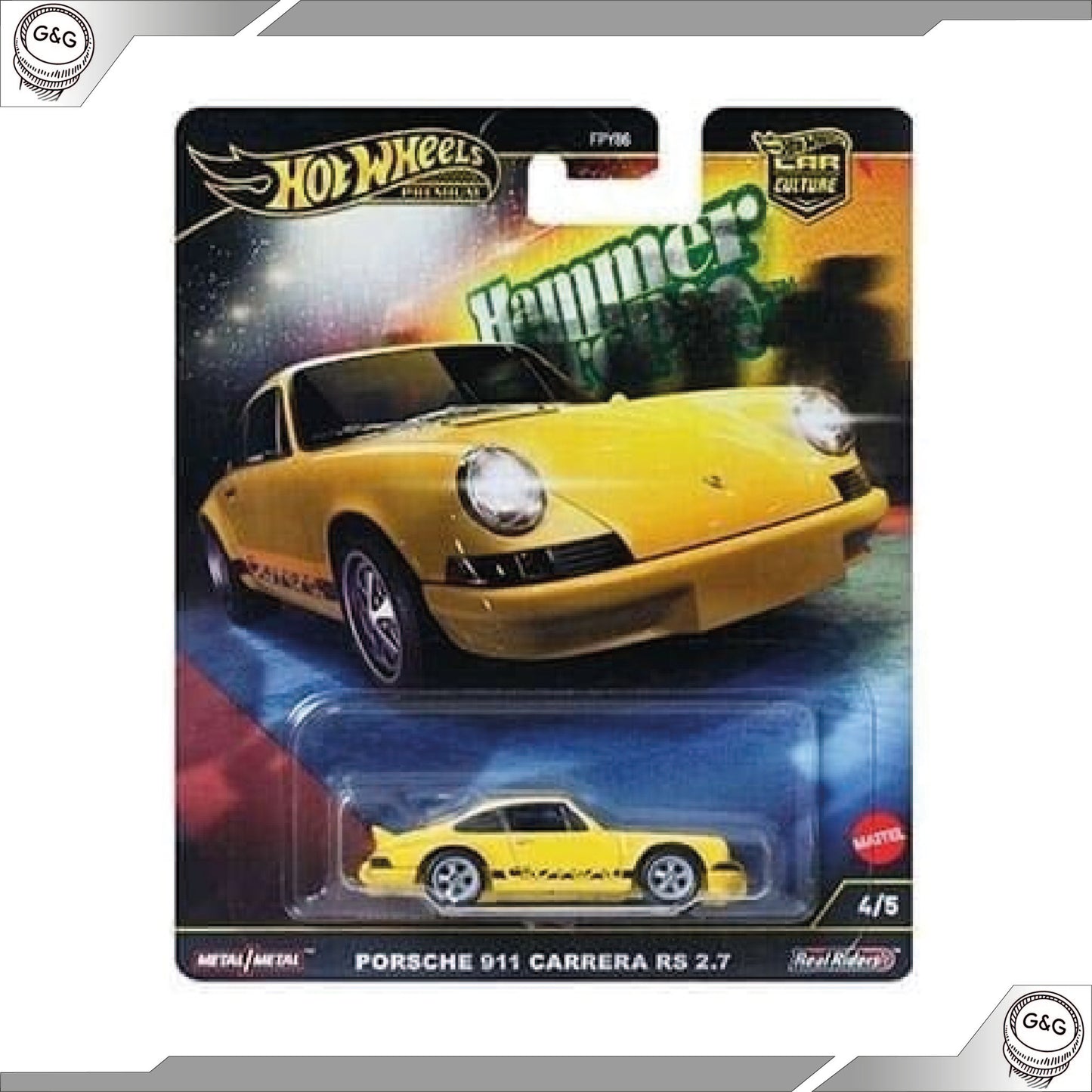 HOT WHEELS HAMMER DROP - PORSCHE 911 CARRERA RS 2.7