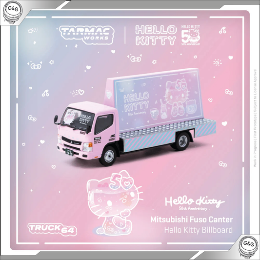TARMAC HELLO KITTY MITSUBISHI FUSO CANTER