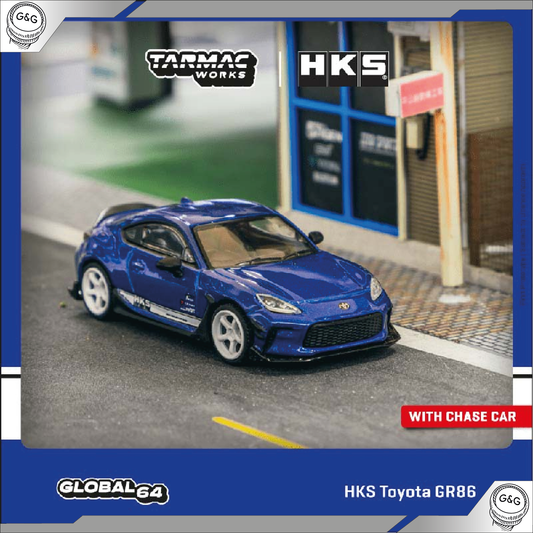 TARMAC HKS TOYOTA GR86 - NA KARTĚ