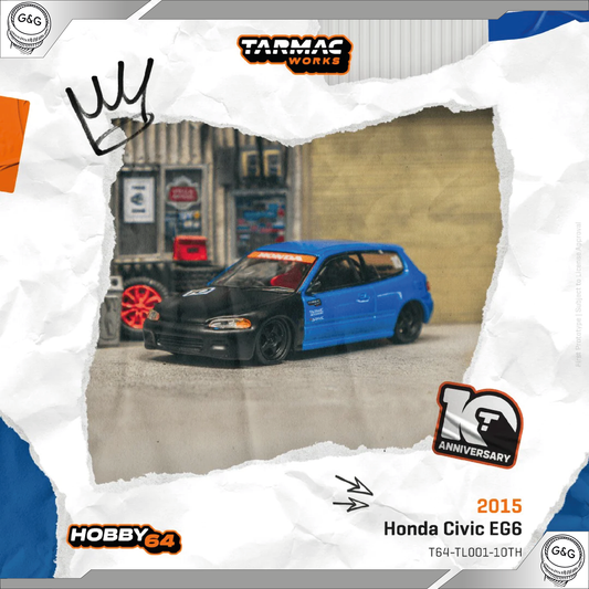 TARMAC - HONDA CIVIC EG6 *TARMAC WORKS 10TH ANNIVERSARY*