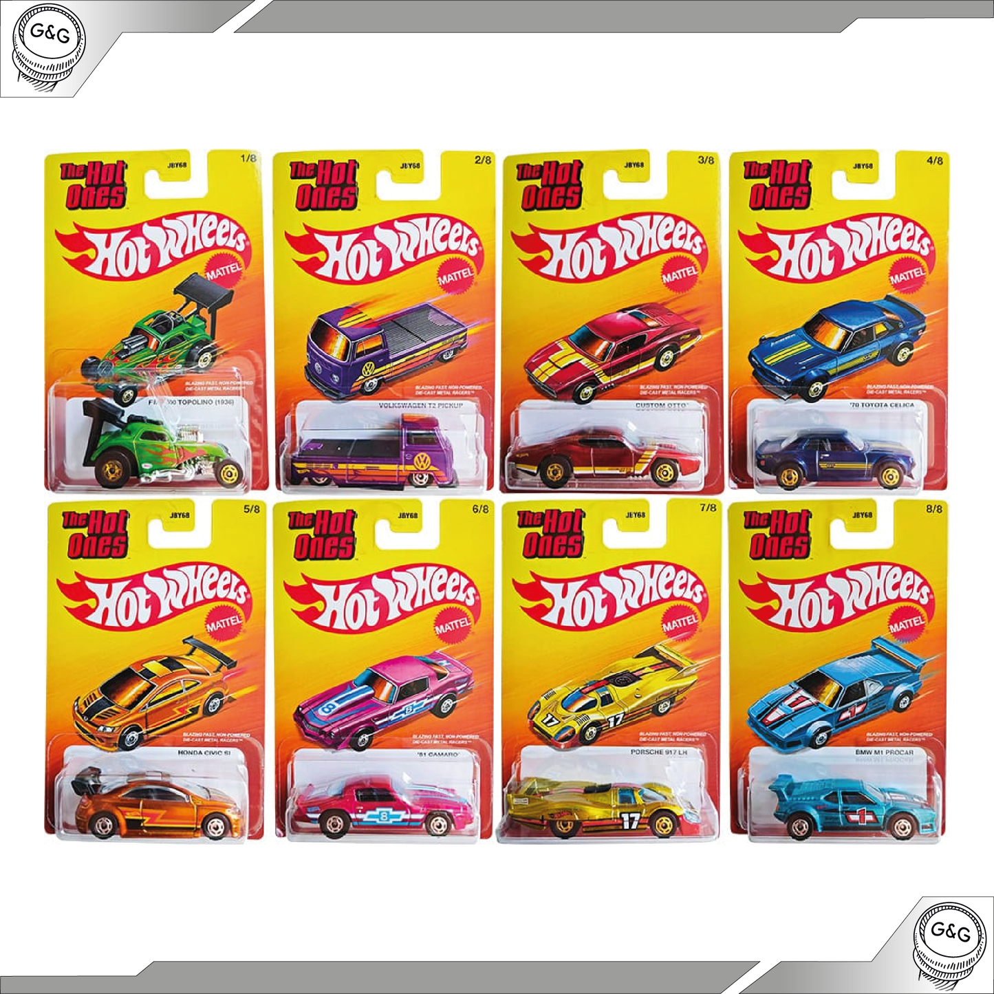 HOT WHEELS - HOT ONES - Horší karty (popř. info e-mail)