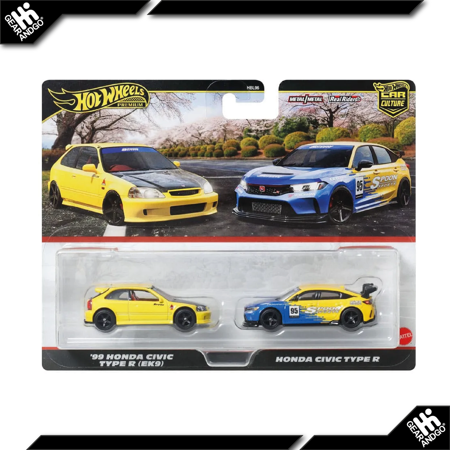 HOT WHEELS 2-PACK - CIVIC - 2025