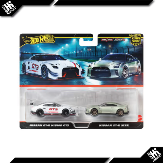 HOT WHEELS 2-PACK - NISSAN GTR - 2025
