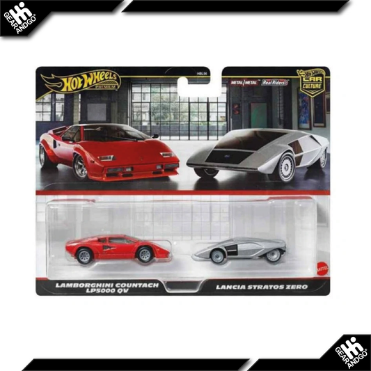 HOT WHEELS 2-PACK - LAMBORGHINI + LANCIA - 2025