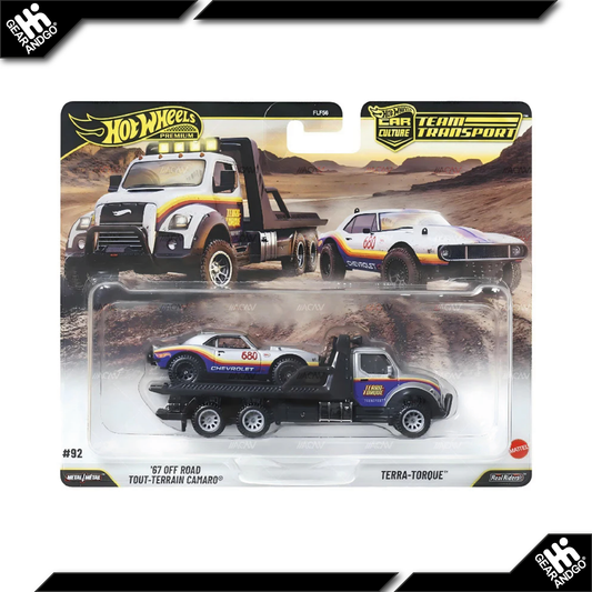 HOT WHEELS TEAM TRANSPORT - MIX 3 - 2026 - '67 OFF ROAD TOUT-TERRAIN CAMARO + TERRA-TORQUE