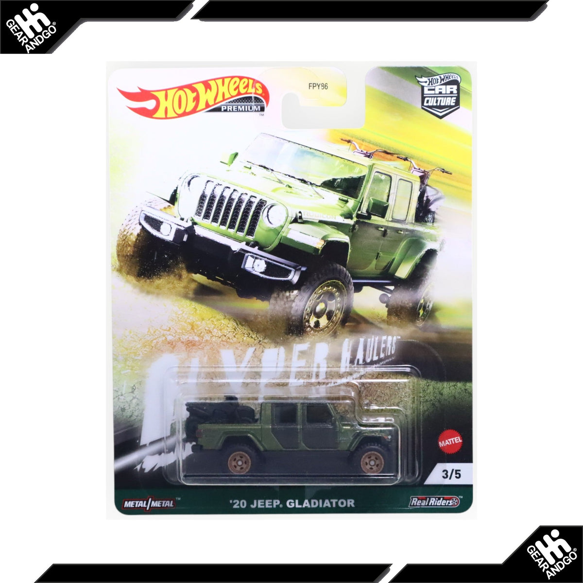 Hot Wheels Car Culture Hyper Haulers '20 Jeep Gladiator