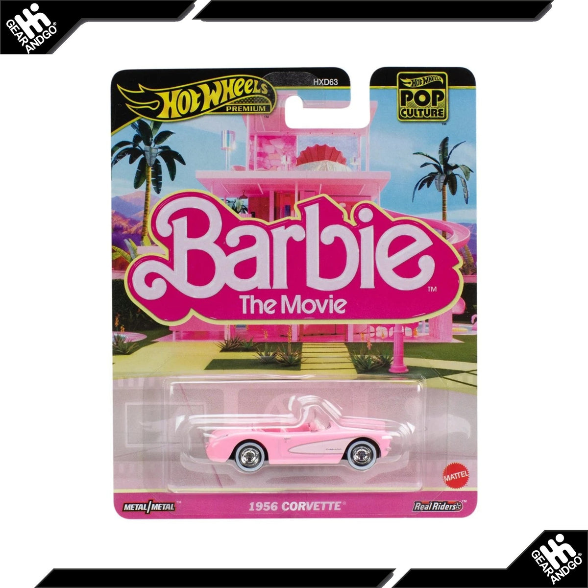 Hot Wheels Pop Culture Barbie 1956 Corvette