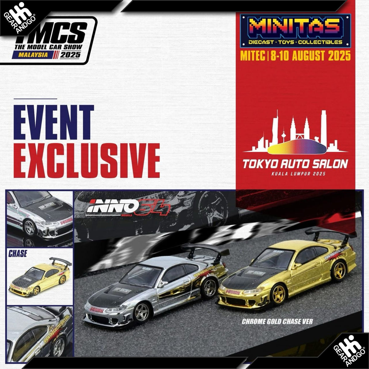 Inno64 Nissan Silvia S15 Top Secret TAS Kuala Lumpur 2025