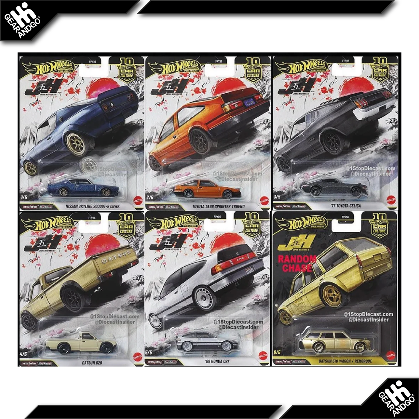 HOT WHEELS JAPAN HISTORICS 5