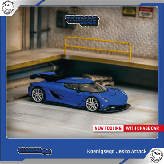 TARMAC KOENIGSEGG JESKO ATTACK - NA KARTĚ