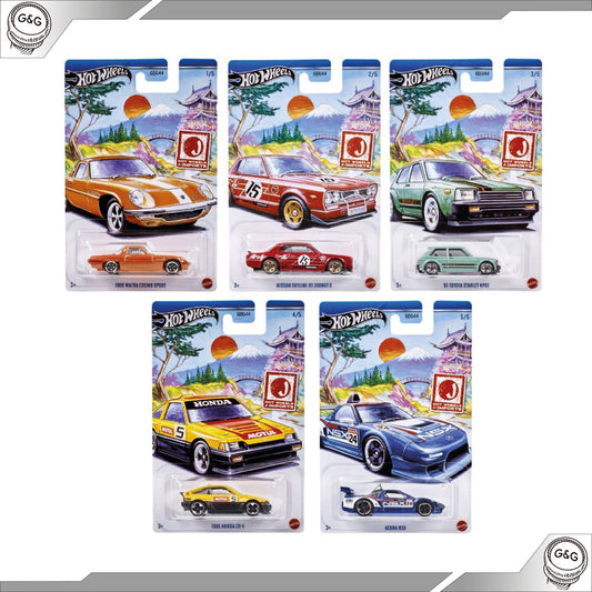 HOT WHEELS J-IMPORTS KRABICE