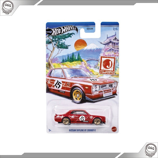 HOT WHEELS J-IMPORTS NISSAN SKYLINE HT 2000GT-X