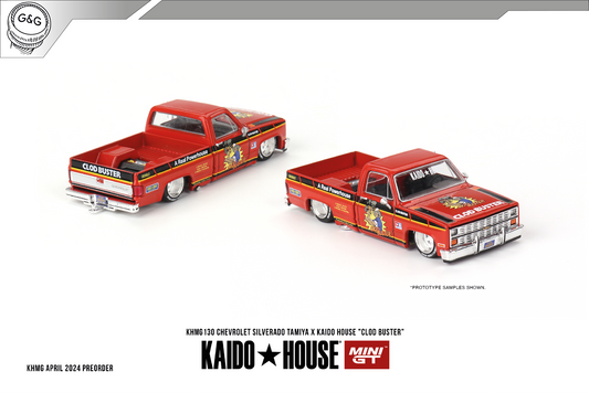 MINI GT KAIDO 130 - CHEVROLET SILVERADO TAMIYA X KAIDO HOUSE "CLOD BUSTER"