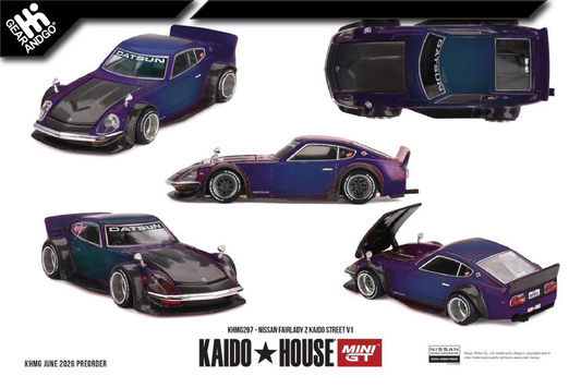 MINI GT KAIDO 297 - NISSAN FAIRLADY Z KAIDO STREET V1