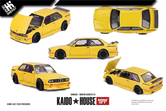 MINI GT KAIDO 301 - 1989 BMW M3 (E30) KAIDO GT V3